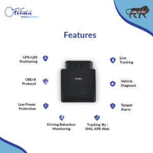 FeTaca 4G OBD GPS Tracker with Diagnosis