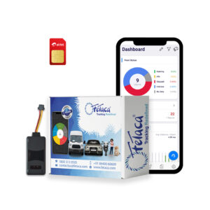 FETACA® FT112 Wired GPS Tracker for Car & Bike with AI Features | Live Tracking & Engine ON-Off Alerts | Anti-Theft | Towing Alerts