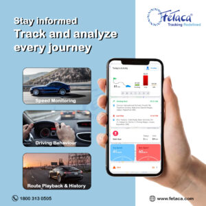 FETACA® FT112 Wired GPS Tracker for Car & Bike with AI Features | Live Tracking & Engine ON-Off Alerts | Anti-Theft | Towing Alerts