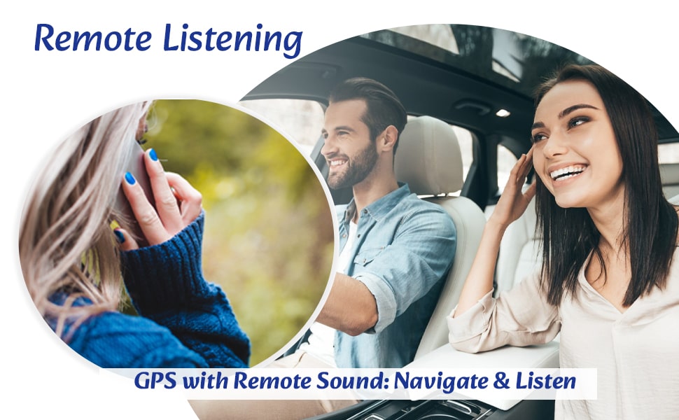 gps tracker remote listening sound