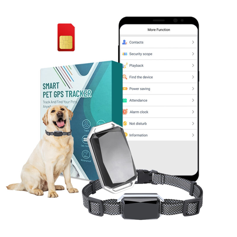 FeTaca® 4G Waterproof Pet GPS Tracker with Activity & More