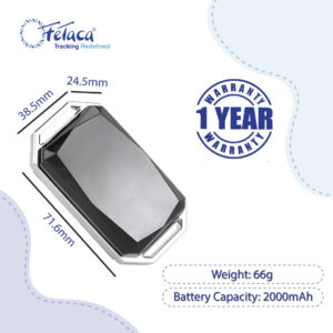 FETACA® 4G Waterproof Pet GPS Tracker with Activity & More