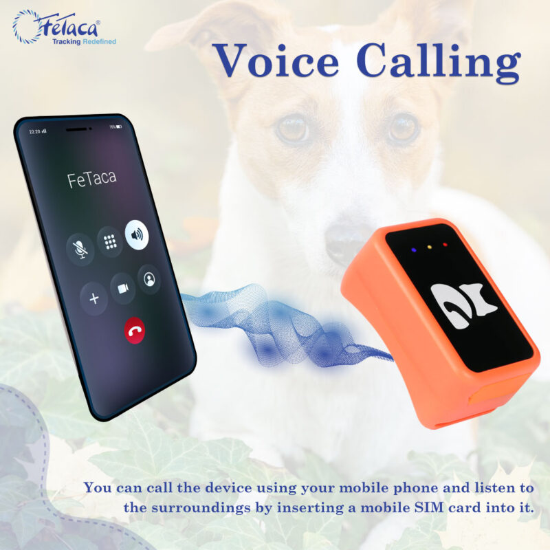FeTaca® Smart 4G mini Pet G68P GPS Tracker for Dogs, Small Cats & Other Animals